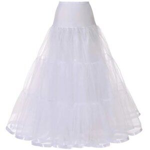 Womens 50s Petticoat Ankle Length Petticoats Wedding Petticoat Slip